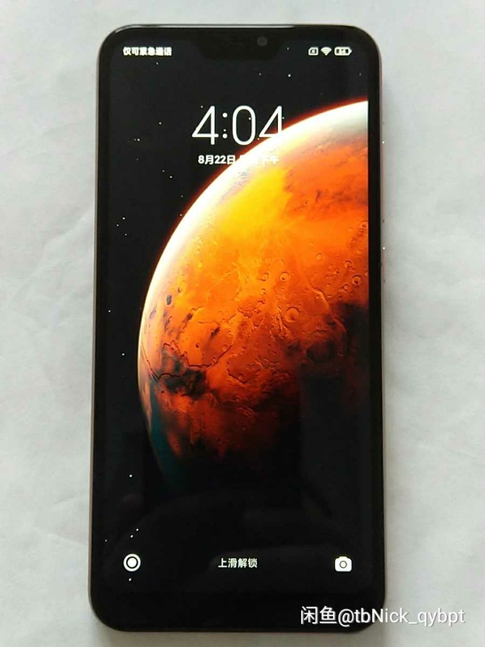 小米红米6pro。账号已经退出了。高通骁龙...