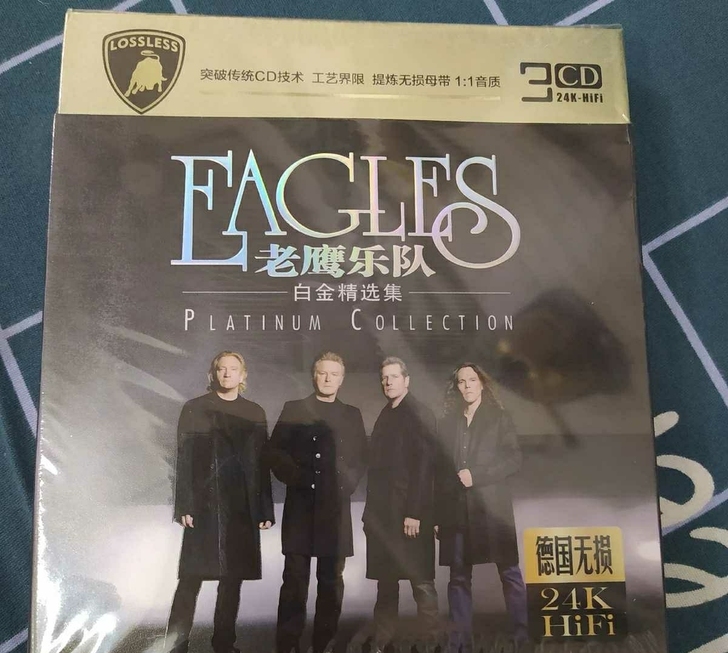 老鹰乐队CD碟片欧美英语歌曲流行经典老歌曲...