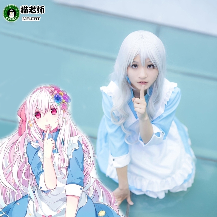 除袜子以外都有，小樱茉莉cos服，就试穿过...