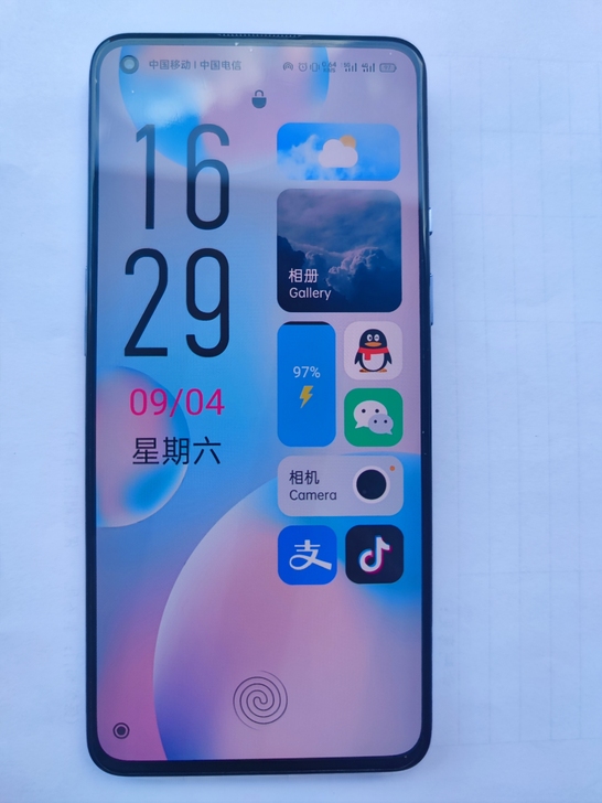一加9  12+256 紫翼一直当备用机磨...