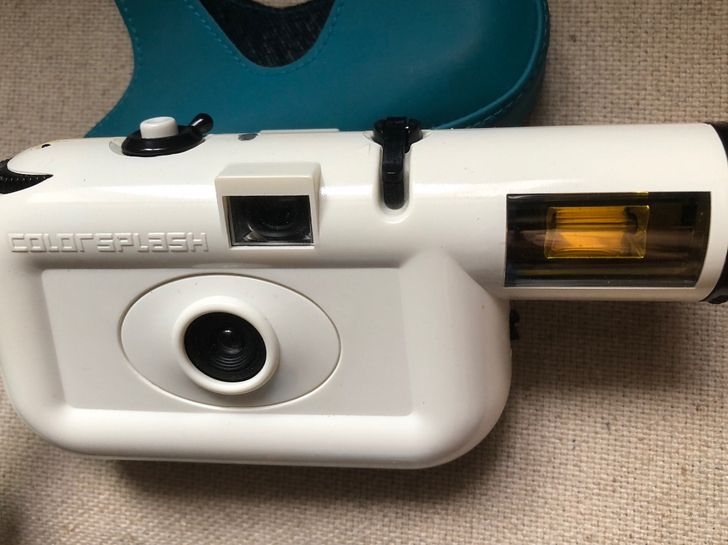 Lomo相机经典小白 彩色闪光灯Color...