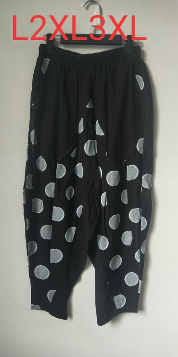 棉麻全新休闲裤，L2XL3XL