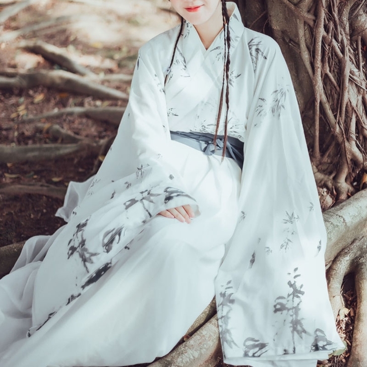 【xd出全套】原创设计传统汉服女大袖交领齐...