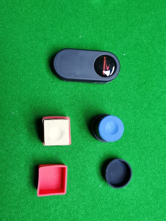 台球巧克粉套二代强磁美林静音巧克夹套免费送...