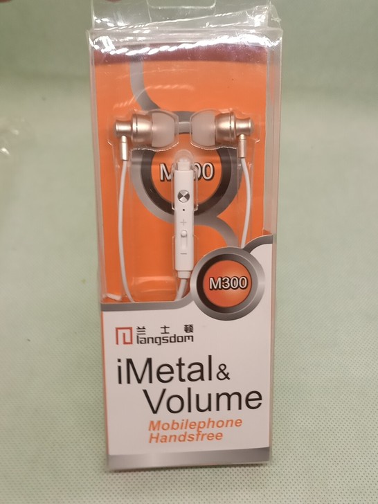 耳机  兰士顿M300高音质耳机，金属头更...
