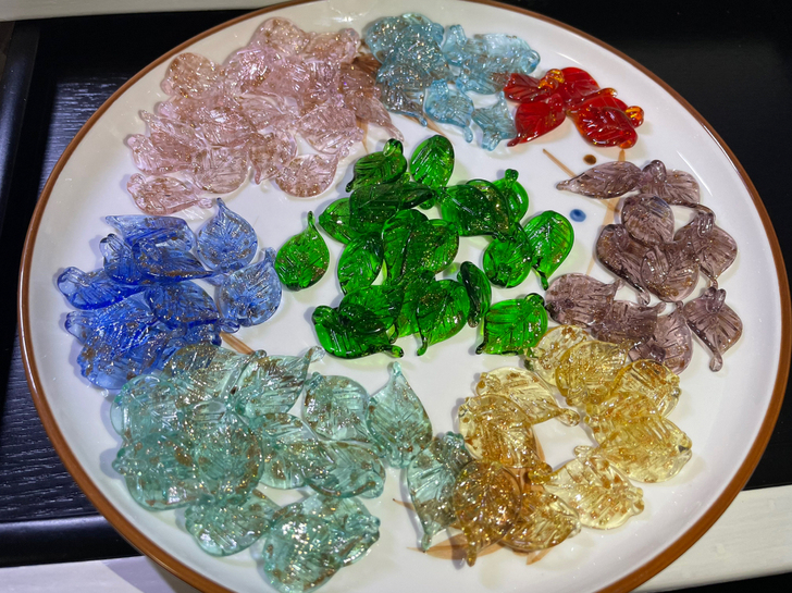 簪娘退坑出金沙琉璃扭扭叶