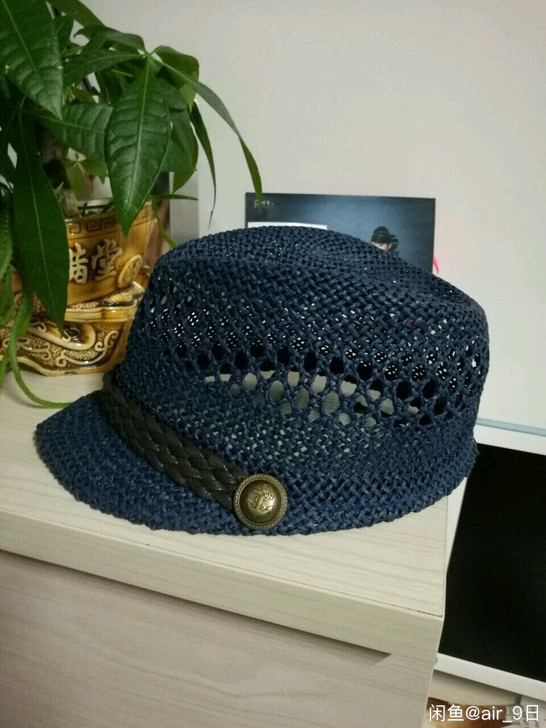 九成新帽子爵士帽毛帽子礼帽