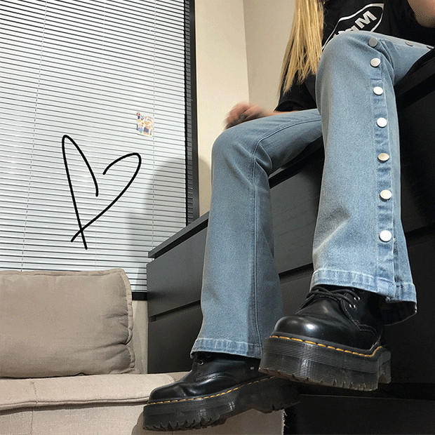 牛仔裤 洗过未穿过！