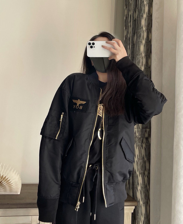 Boy London新款冬季棒球棉服 男女...