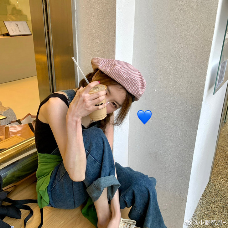 牛仔裤小野智恩同款 转手原因 人太胖了穿不了