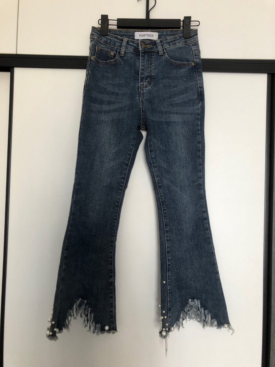 重工深蓝色牛仔裤,s号80斤到90斤左右可...