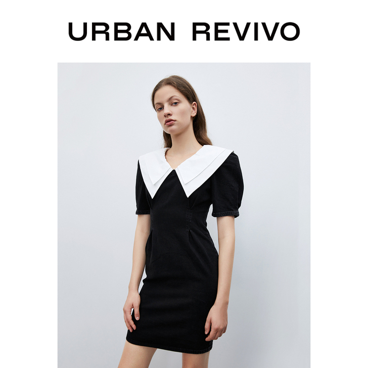 【年货价】UR2020冬季新品女装复古翻领...