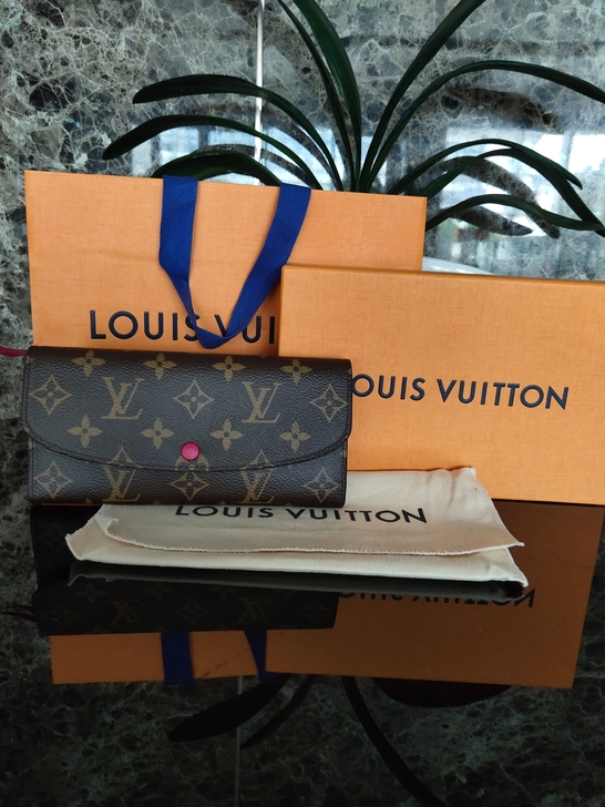 Lv豆豆长款钱包 经典款 全新全套 送人自...