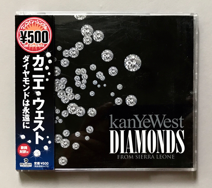 Kanye West日本版CD单曲