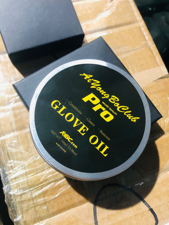 新到几盒棒球手套保阁油，皮衣保养油 皮鞋保...