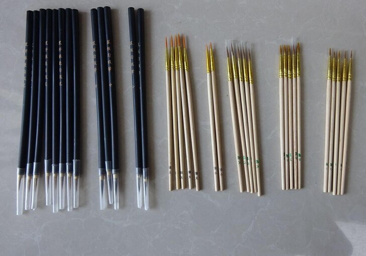 鼠须狼毫大中小（工笔，小楷，抄经，油画等勾...