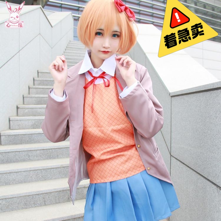 心跳文学部cos纱世里cos