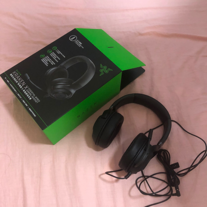 雷蛇Razer 北海巨妖耳机哆啦A梦头戴式...