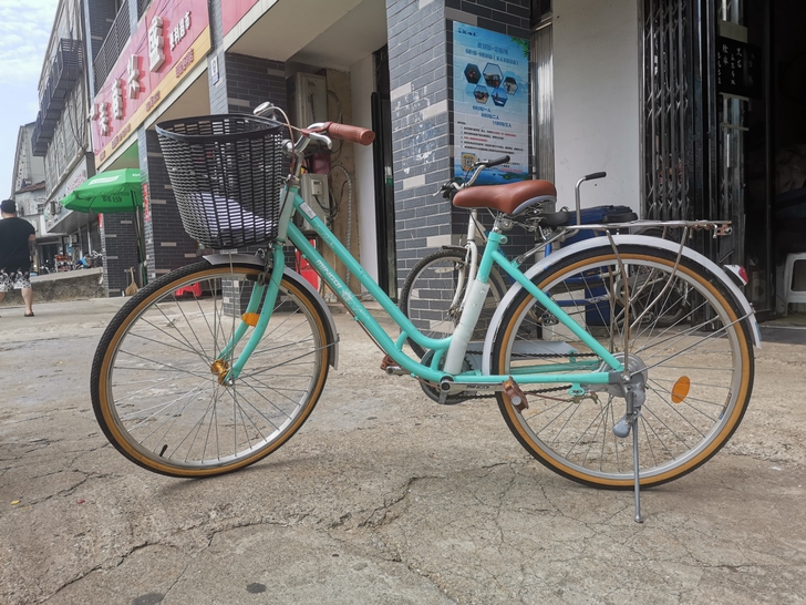 女式自行车，6-8成新