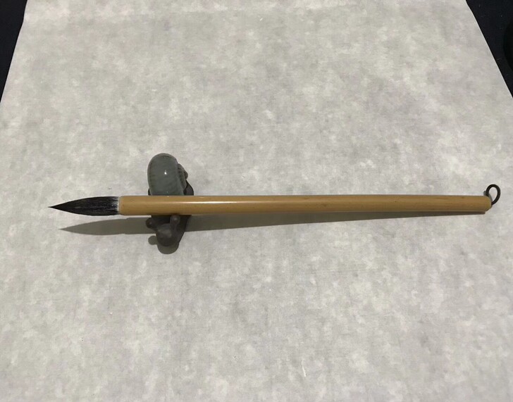 老师傅做毛笔