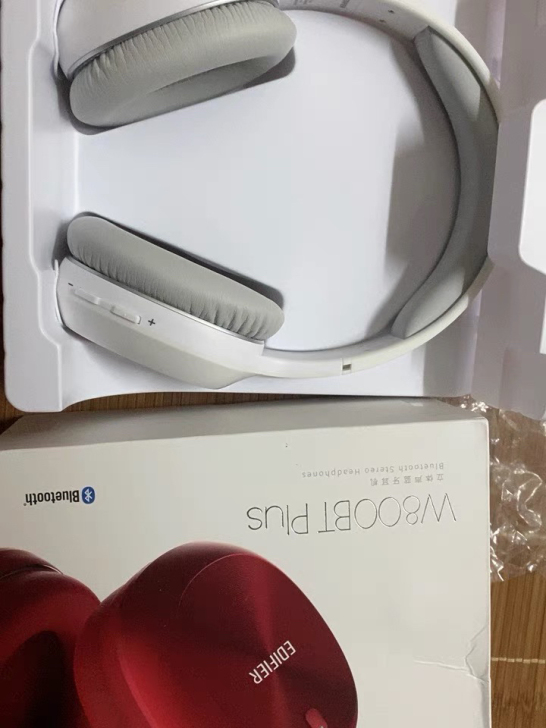 漫步者W800BT 蓝牙耳机头戴式无线有线...