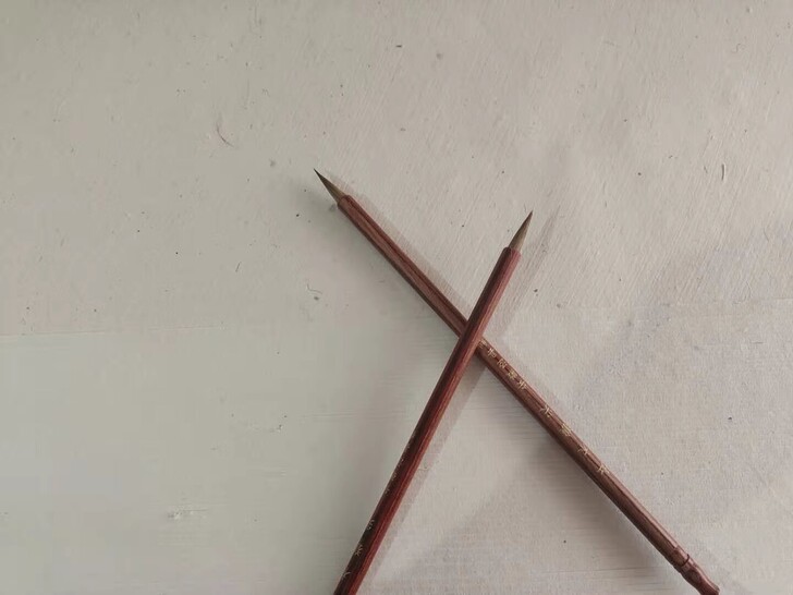 宣笔毛笔小楷笔楷书狼尖兼毫羊豪狼毫两公分以...