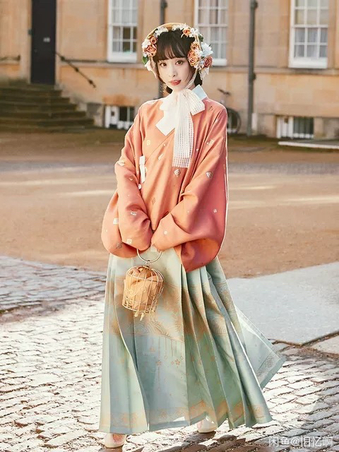 【十三余小豆蔻 花鸟行吟】明制汉服