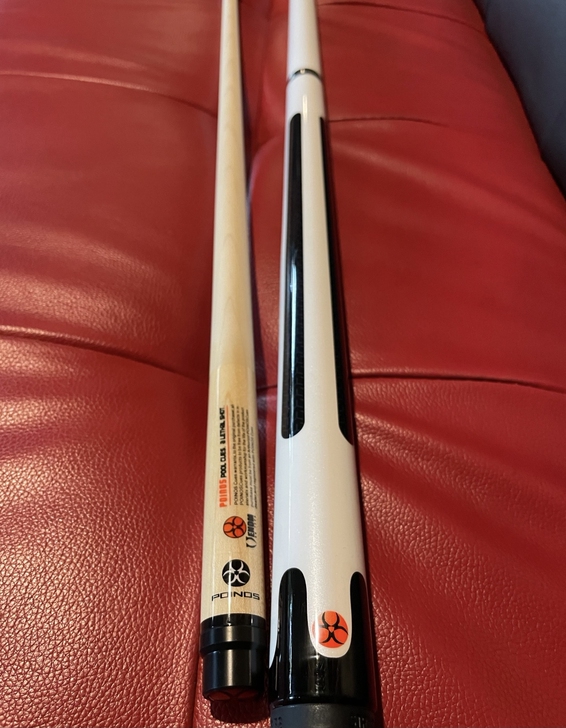 闲置一手美洲豹台球杆黑色 弟弟心爱之物