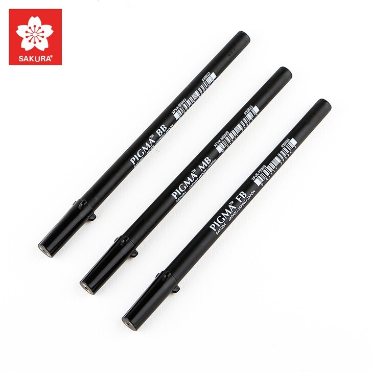 Sakura樱花书法秀丽笔 大中小楷科学毛...