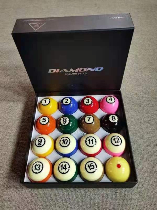 韩国钻石黑金刚球，黑金刚台球，进口台球