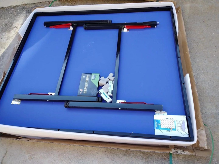 家人买的国标乒乓球桌可以随意折叠国标尺寸