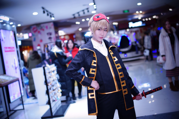 银魂冲田总悟cos