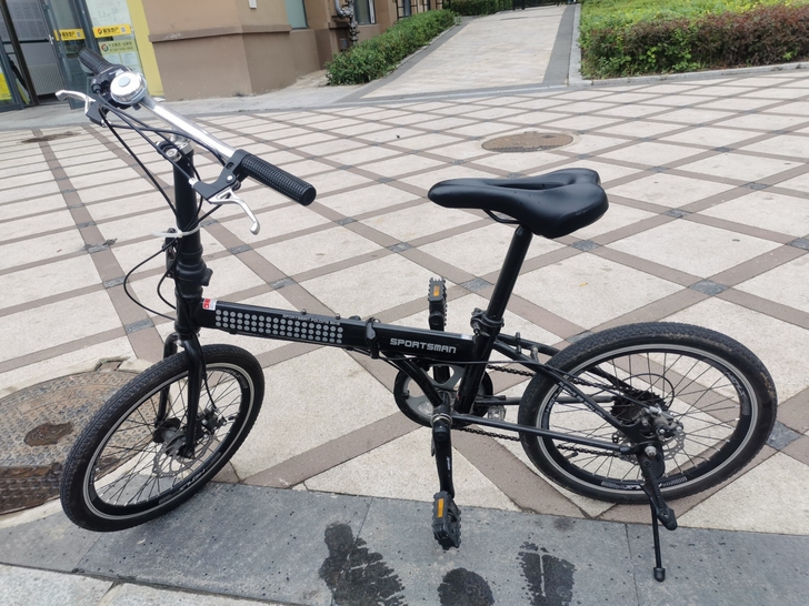 斯波兹曼品牌折叠变速自行车