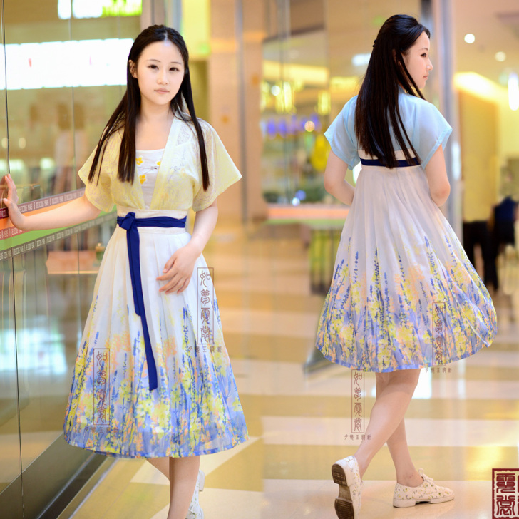 【任意三件包邮】改良汉服如梦霓裳古风女装夏...