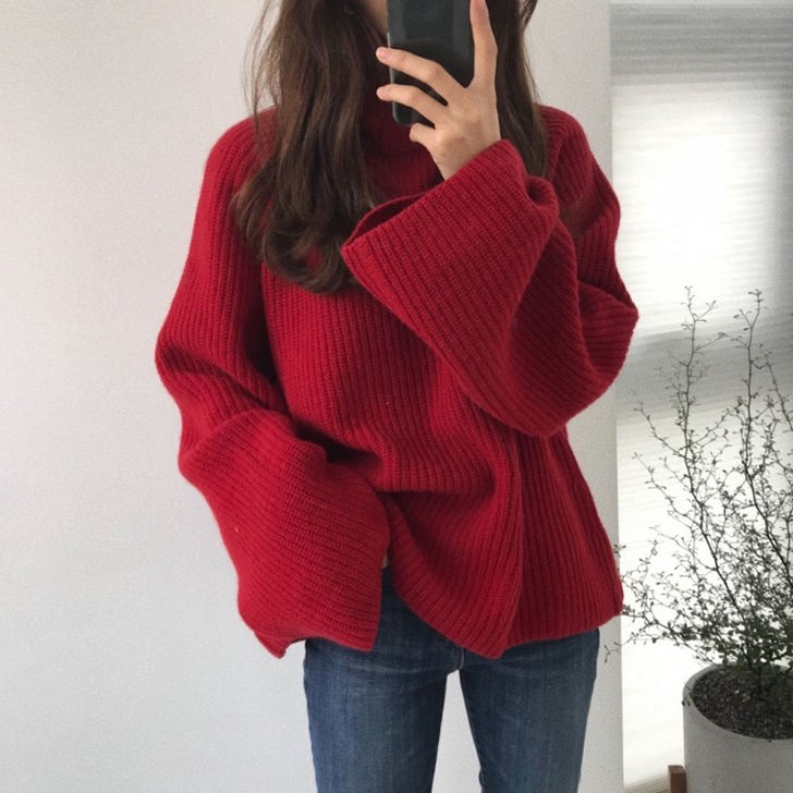婉扮 毛衣 穿过一次 99新