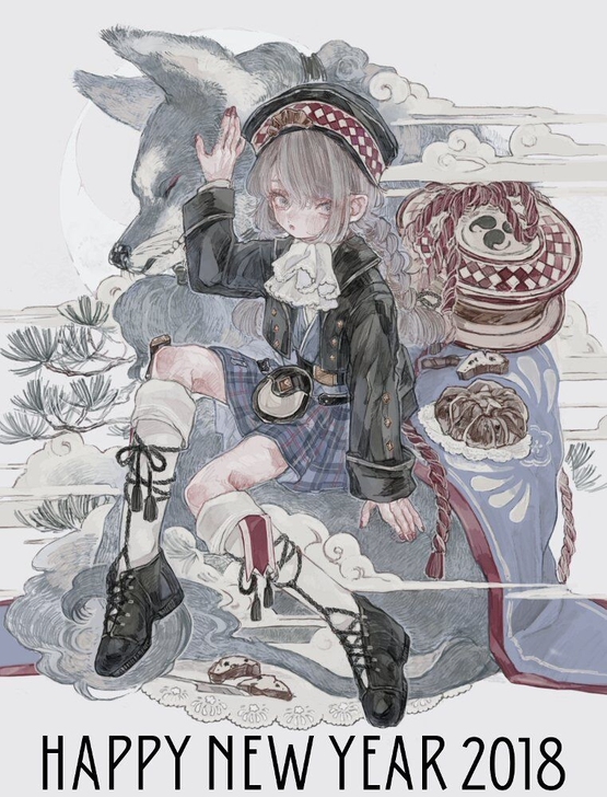 【07】p站画师 暗黑系童话萌系 临摹素材...