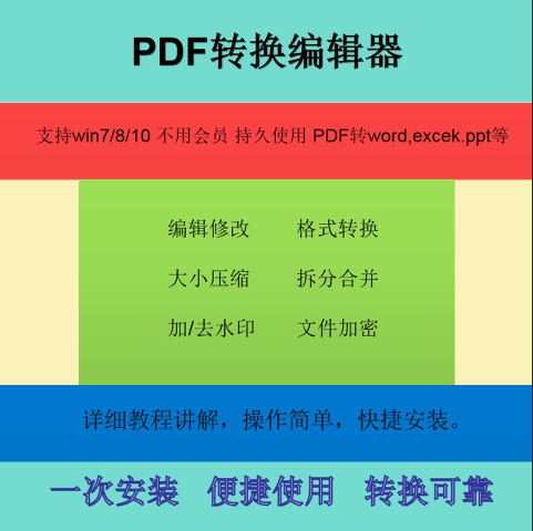pdf转word软件图片转换ppt exc...