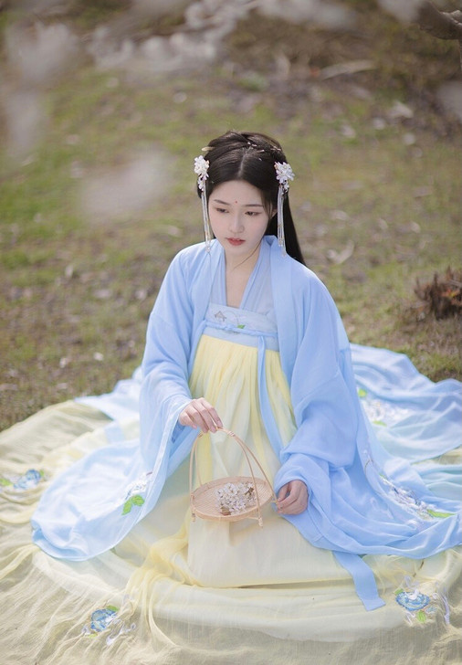 【全套+大袖】风采池琼楼天香原创汉服齐胸对...