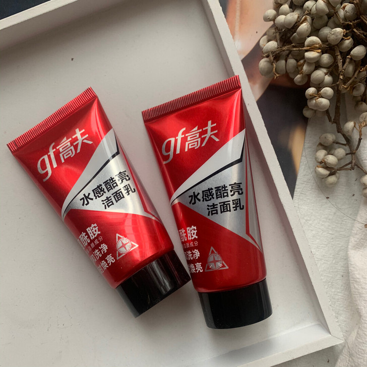 高夫水感酷白洁面乳50g23年新品美白