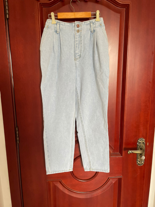 花苞松紧腰牛仔裤女 适合28码左右的小姐姐