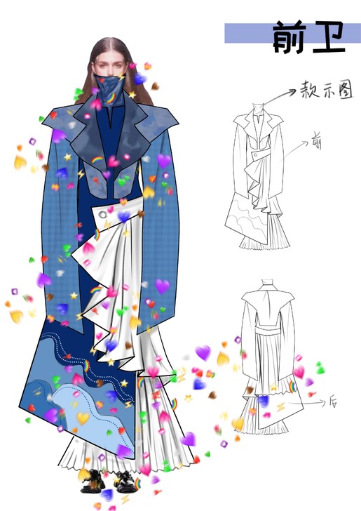 服装效果图设计(价钱仅供参考，详细私聊)