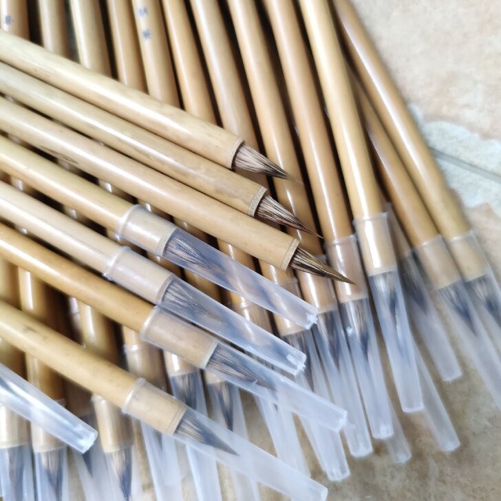 狼尾鼠须兼毫小楷毛笔，抄经，蝇头小楷利器