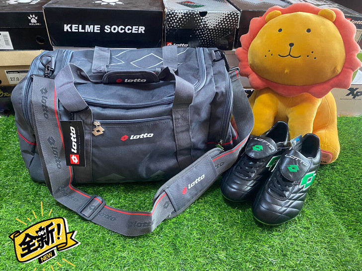 全新意大利专业足球品牌乐途Lotto足球包...