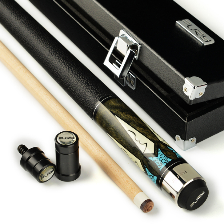 Fury威利DL台球杆黑8球杆大头##am...