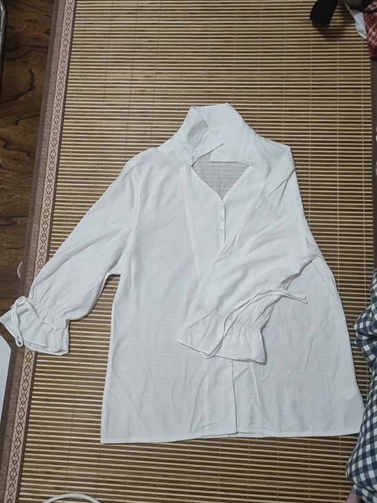 雪纺衬衫，实体店购入，九成新