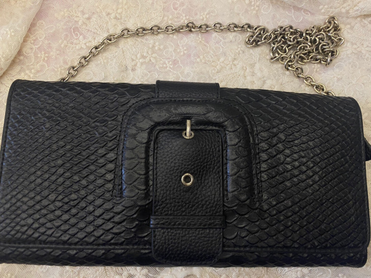 黑色长款钱包手拿包长款钱包