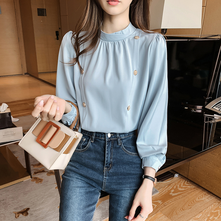 法尚梦 蕾丝雪纺衫 白色 m码 质量很好 ...