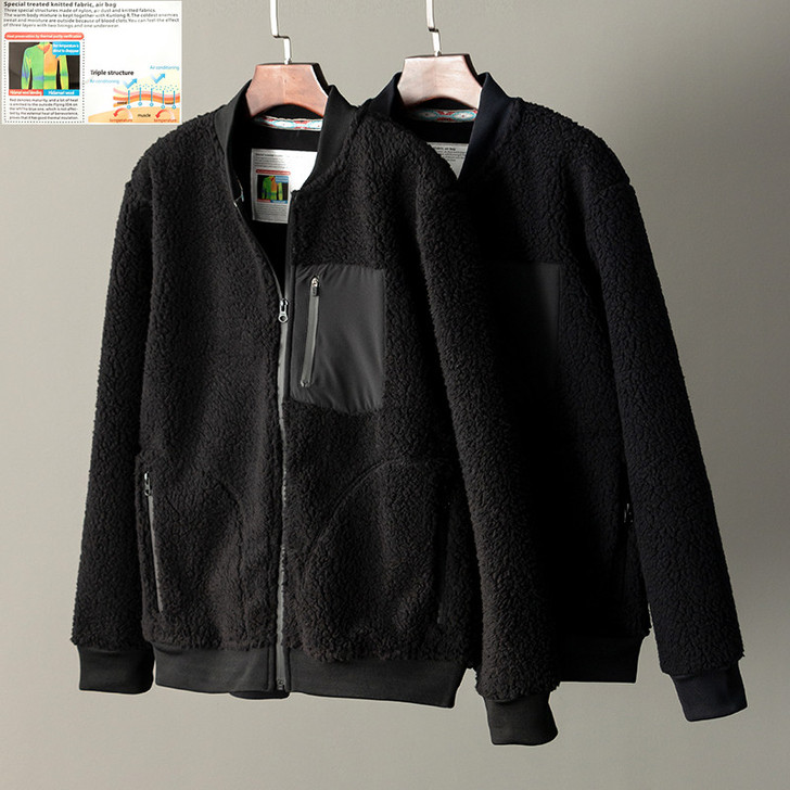 【巴塔哥订制系列】看面料！热感应秋冬男士户...