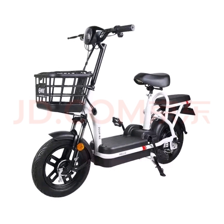 全新未落地 哈啰新国标新款电动车48V成人...