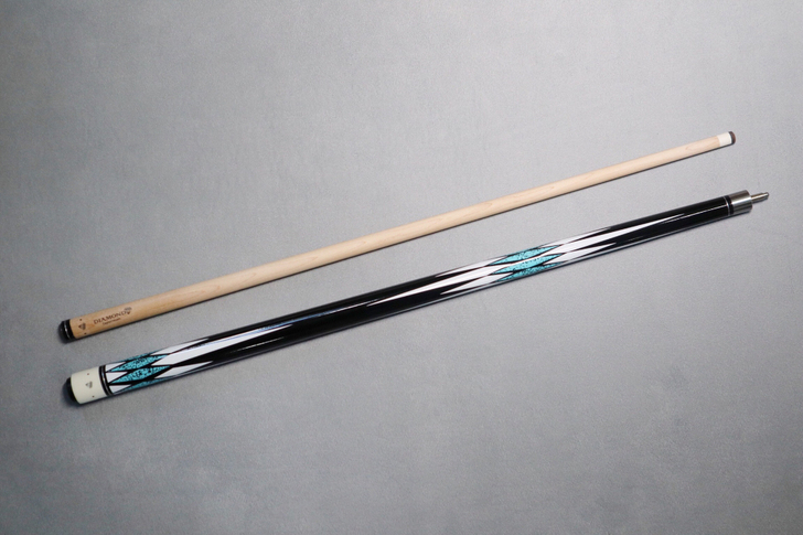 全新大头杆台球杆黑8花式九球杆13mm球房...